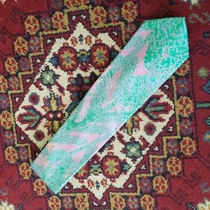 ⭐VINTAGE | '80s Funky Spatter Tie Kelly Green Pink Blue Purple Lime Yellow Gray